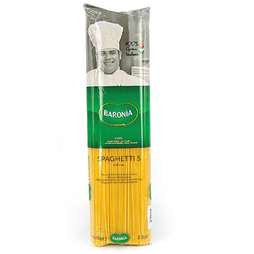 Макароны Спагетти Baronia Spagetti 500 г Santreyd 11847