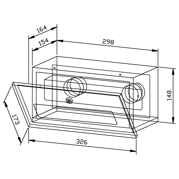 731186 Диспенсер для бумажных полотенец WP165 WAGNER_EWAR A-LINE Wagner Ewar  - Вид №1