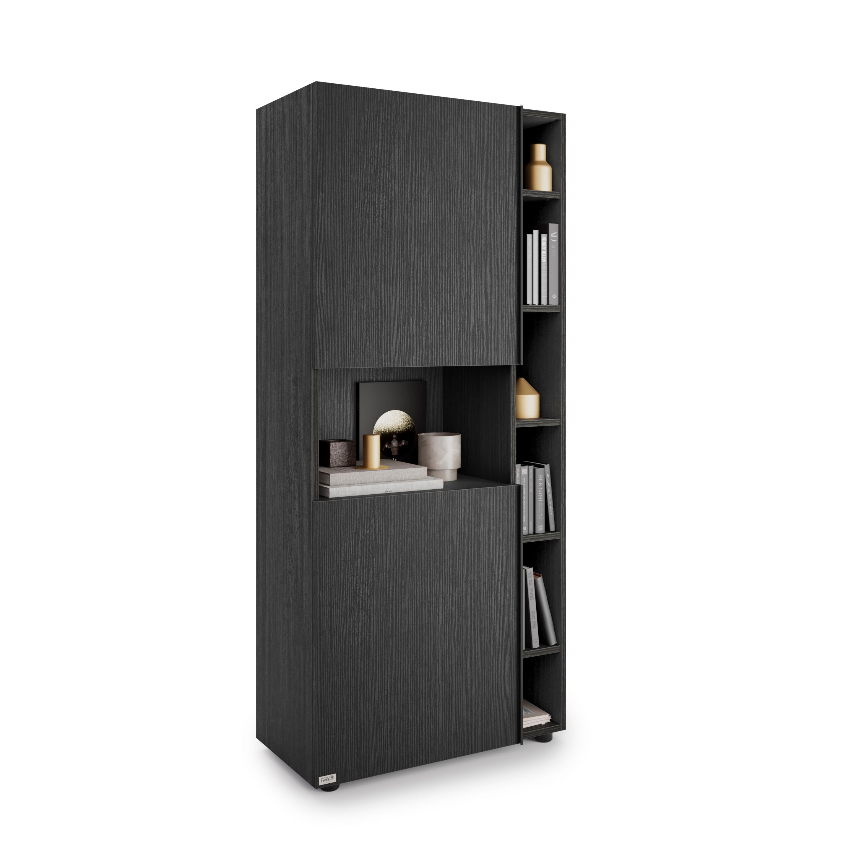 Настенный книжный шкаф из меламинированного материала Mobili Fiver ROMINA ARCH-00138664 - Вид №54