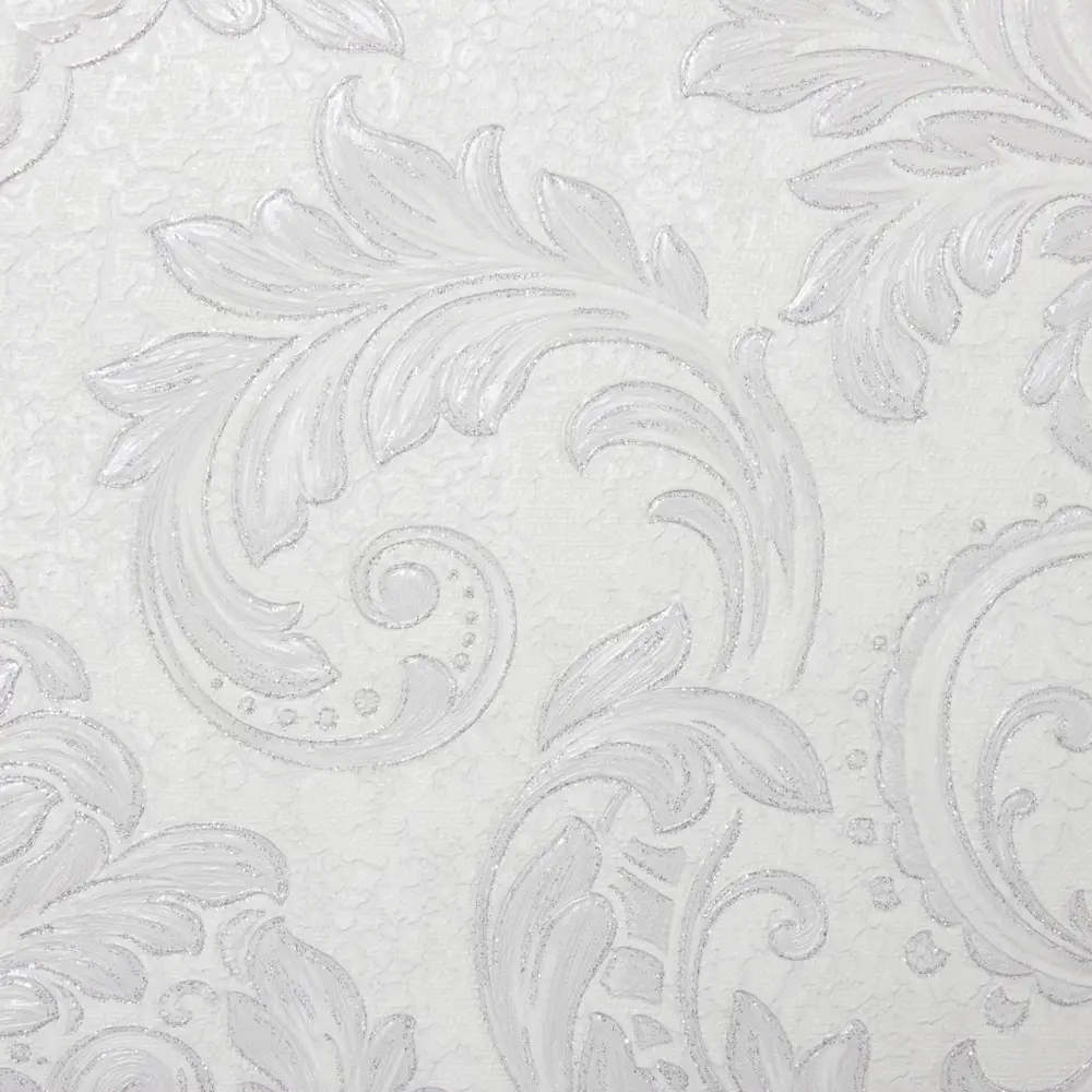 Обои флизелиновые Euro Decor Barocco серые 1.06 м 3700-7 81961307 STLM-2177462 - Вид №2