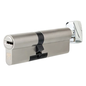 Цилиндр Apecs Premier XR-80(35/45C)-C15-NI, 35x45 мм, ключ/вертушка, цвет никель 82379266 STLM-2011092
