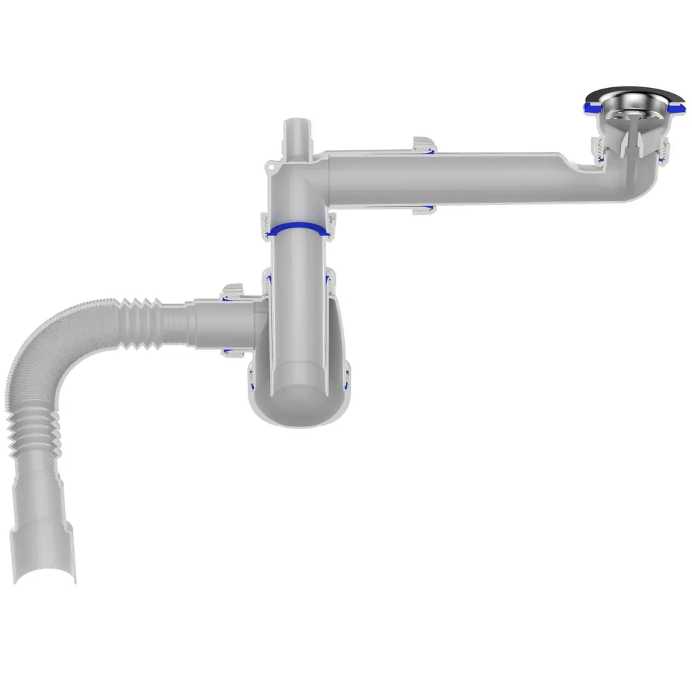 Сифон Equation для раковины поворотный с выпуском 50 мм 89209836 STLM-0801012 - Вид №4