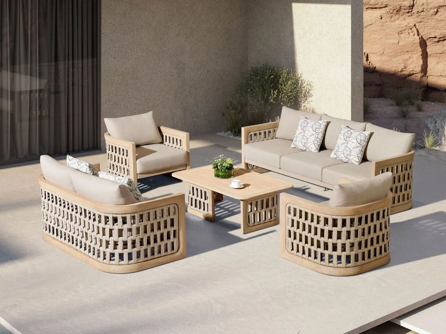 Гостиная сад ТИК и ткань набор HIGOLD Riva ARCH-00136238