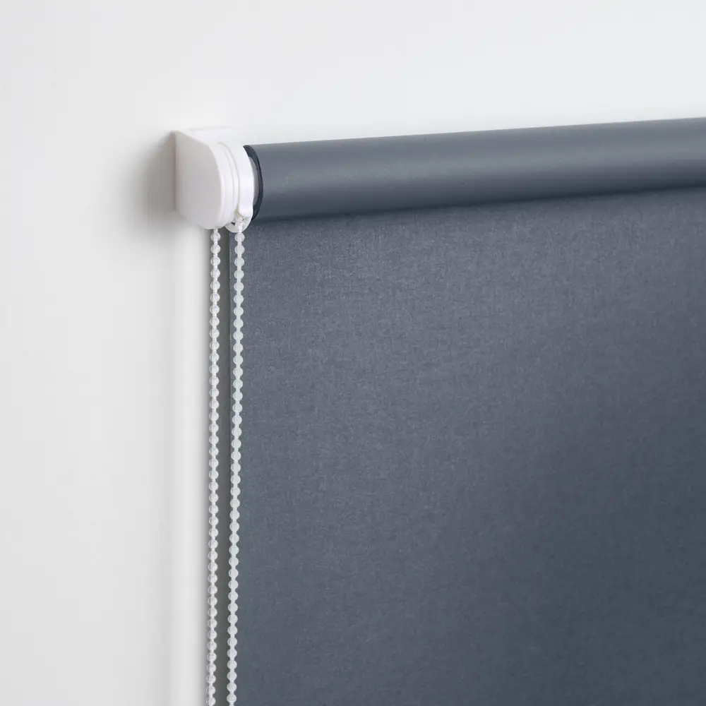 Штора рулонная блэкаут KREAFORTA Karelia 140x175 см синяя STLM-2031174 - Вид №4