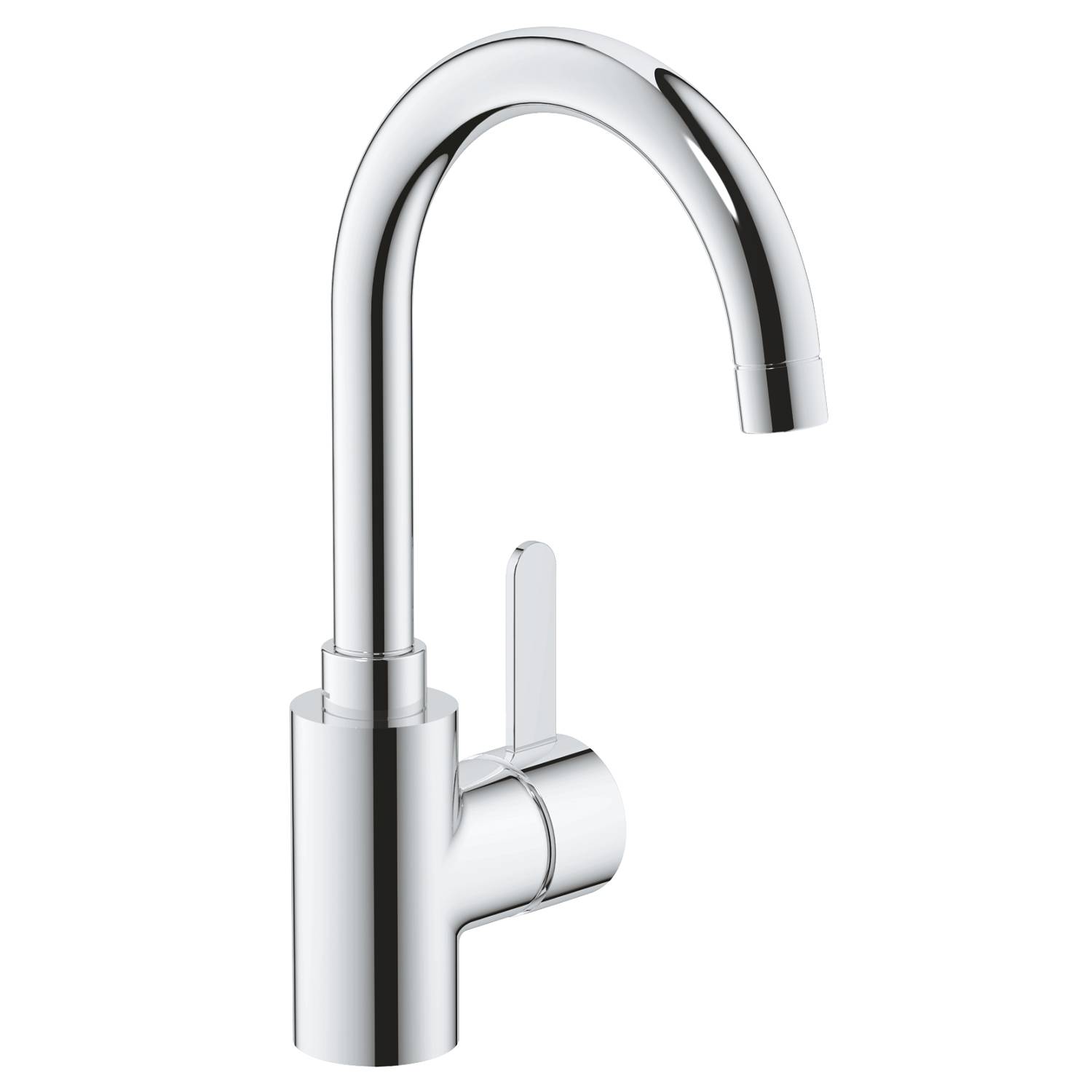 Смеситель для раковины GROHE Eurosmart Cosmopolitan с нажимным сливным гарнитуром, L-Size, хром (23933001)
