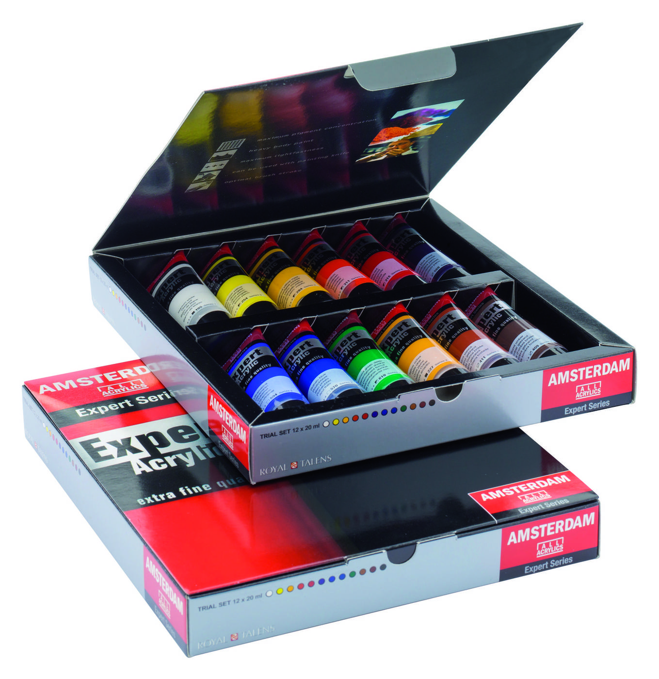 19820412 Краска акриловая Набор акриловых красок Amsterdam Expert 12цв*20мл 20 мл Royal Talens 