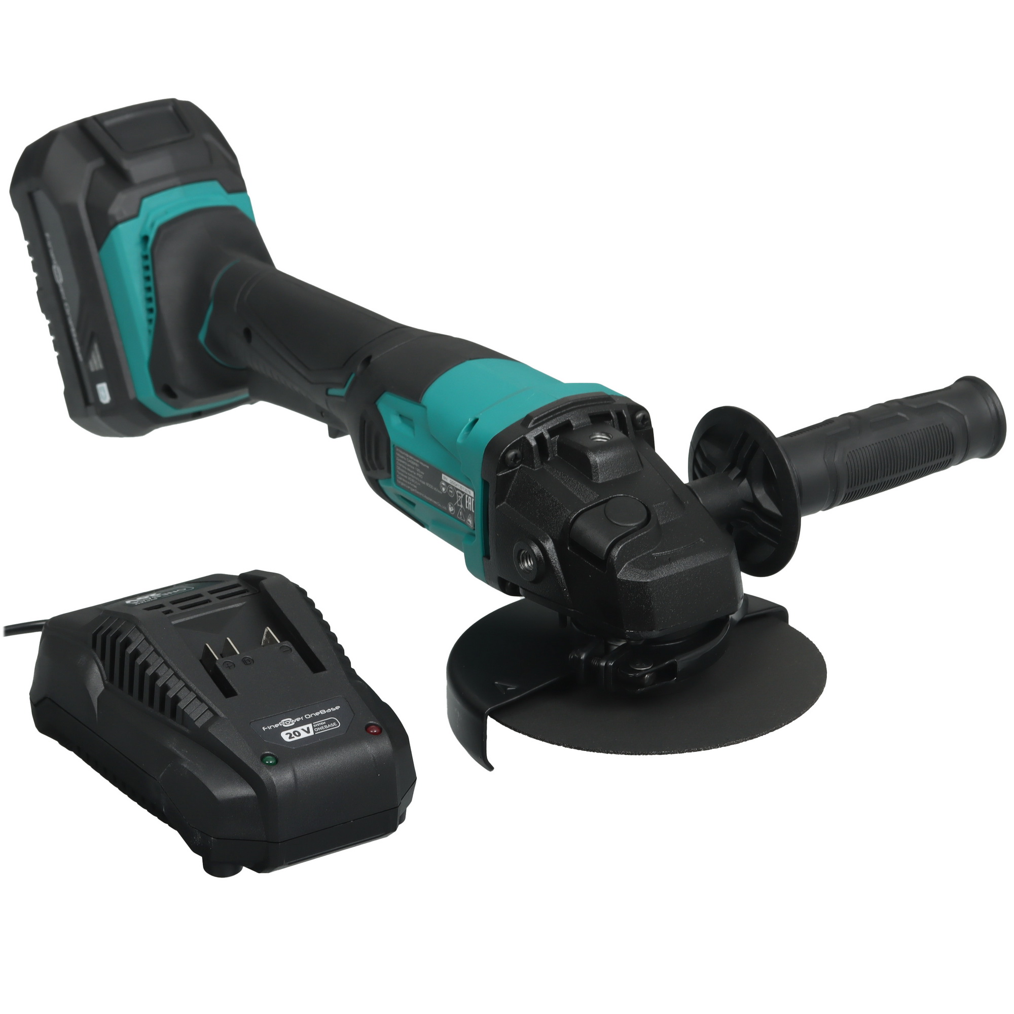 Углошлифовальная машина (УШМ) FinePower OneBase CAGBR81 OneBase20 5424196 STDN-0139104