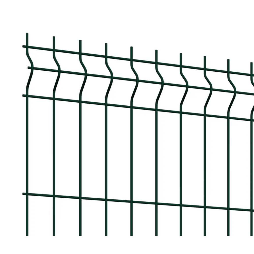 3D панель для забора Grand Line Fine 2.5x.73 м полиэстр RAL 6005 зелёный STLM-2070764 - Вид №3