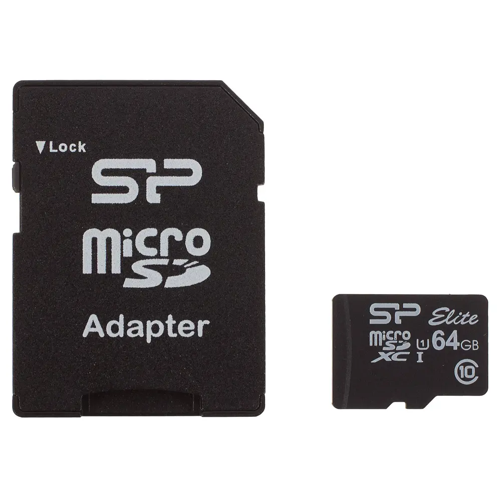 Карта microSDXC 64 Гб, адаптер Santreyd STLM-2207320