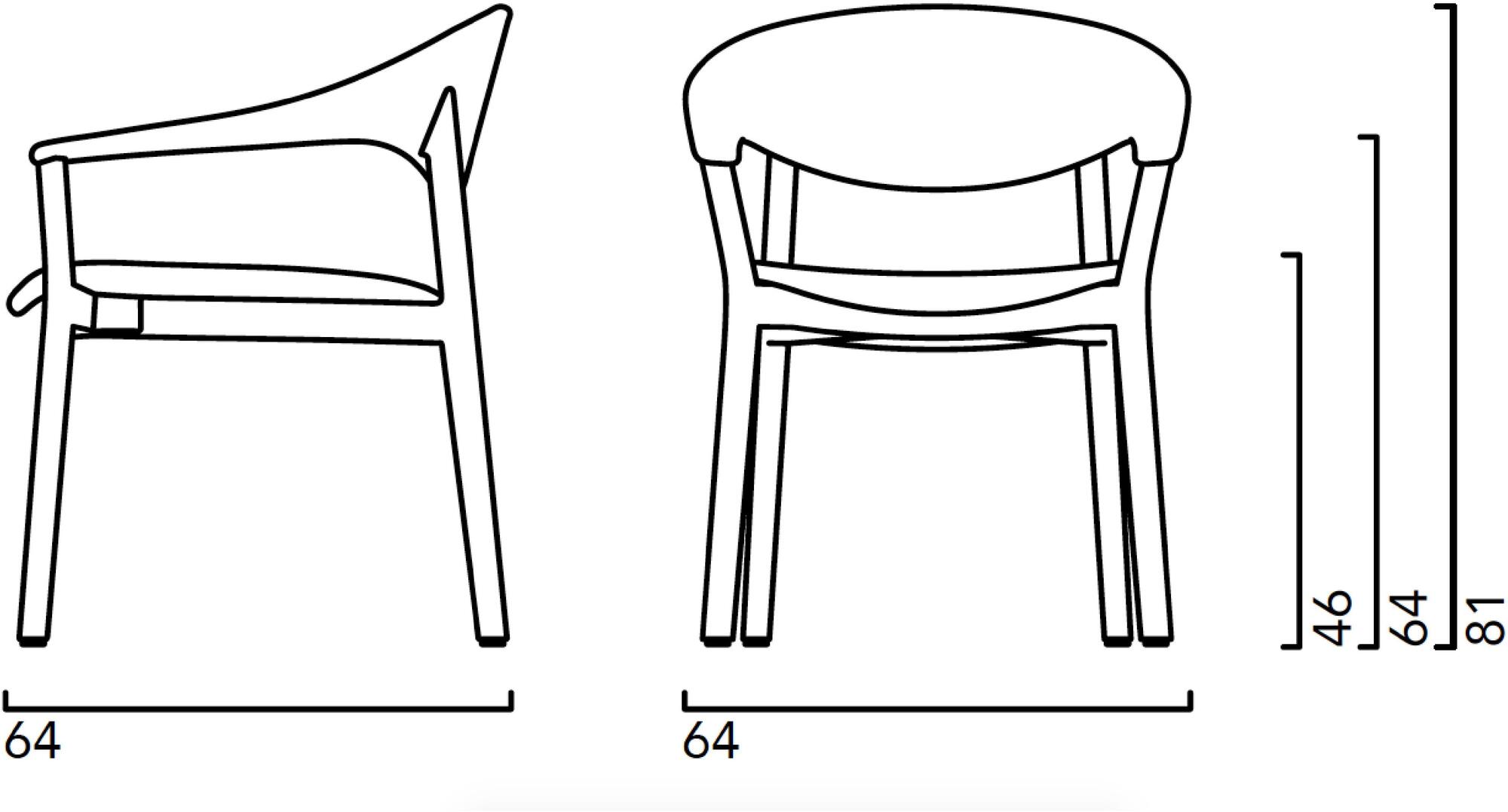 Crassevig Мягкое кресло с подлокотниками Lene sun-id-1364075 - Вид №12
