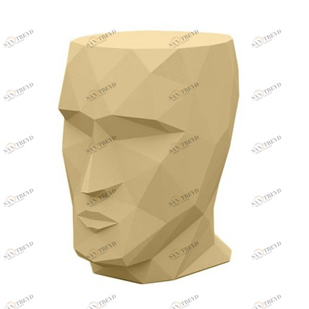 Приставной столик фигурный бежевый 49 см Adan от Vondom VONDOM ADAN ОТ VONDOM 288864 Бежевый 