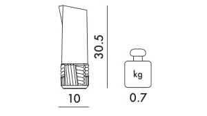 Графин из инженерного пластика Kartell текстура ARCH-00101589 - Вид №23