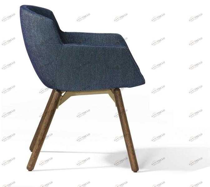 Artifort Стул с обивкой и подлокотниками Mood sun-id-1349722