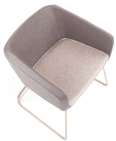 True Design Мягкое кресло-санки с подлокотниками Arca Aa 5095 - Вид №3