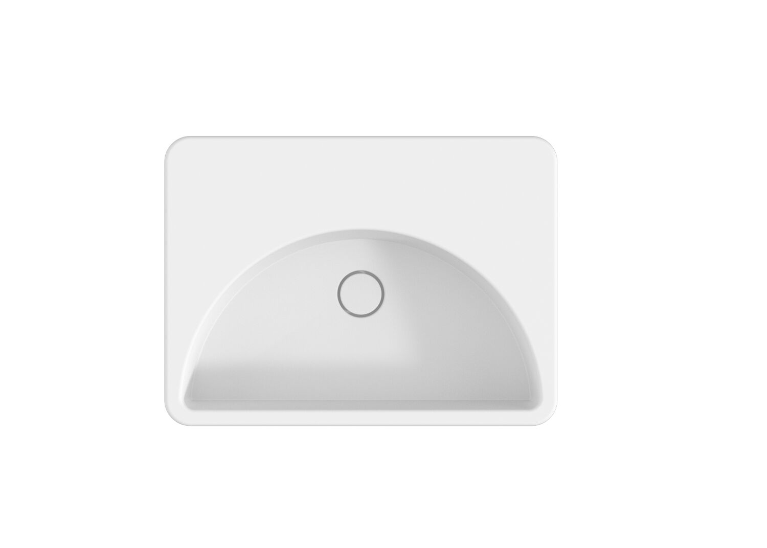 Керамический одиночный умывальник Alice Ceramica Lunaris ARCH-00128231 - Вид №1