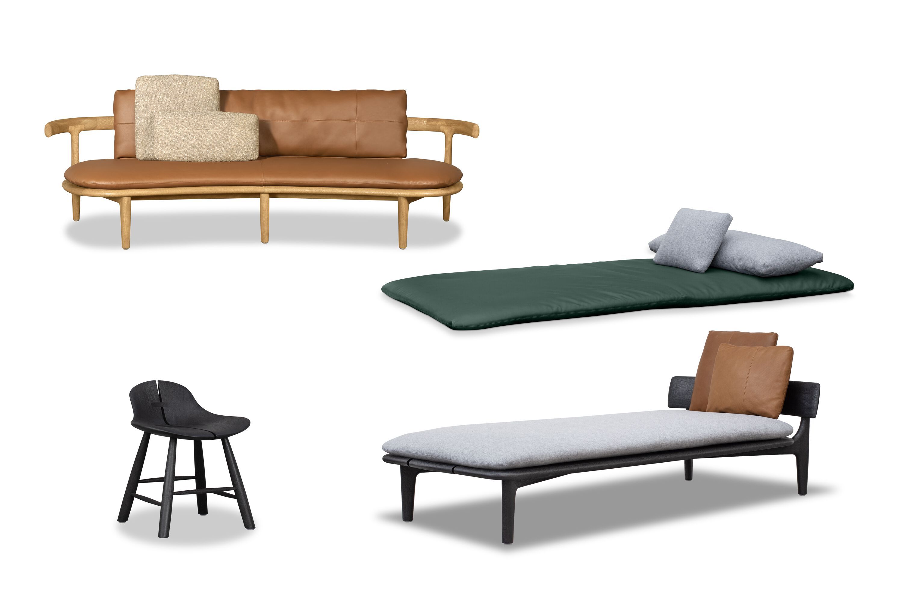 Садовый сон из ироко и ткани Baxter Himba Outdoor ARCH-00109557 - Вид №14