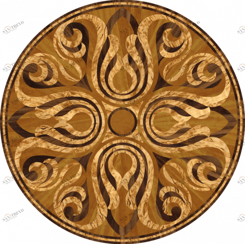 Розетка Чайка Русская классика 55333