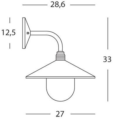 SOVIL Бра для наружного освещения из алюминия и стекла Spectre 158/02 - 158/36  - Вид №4
