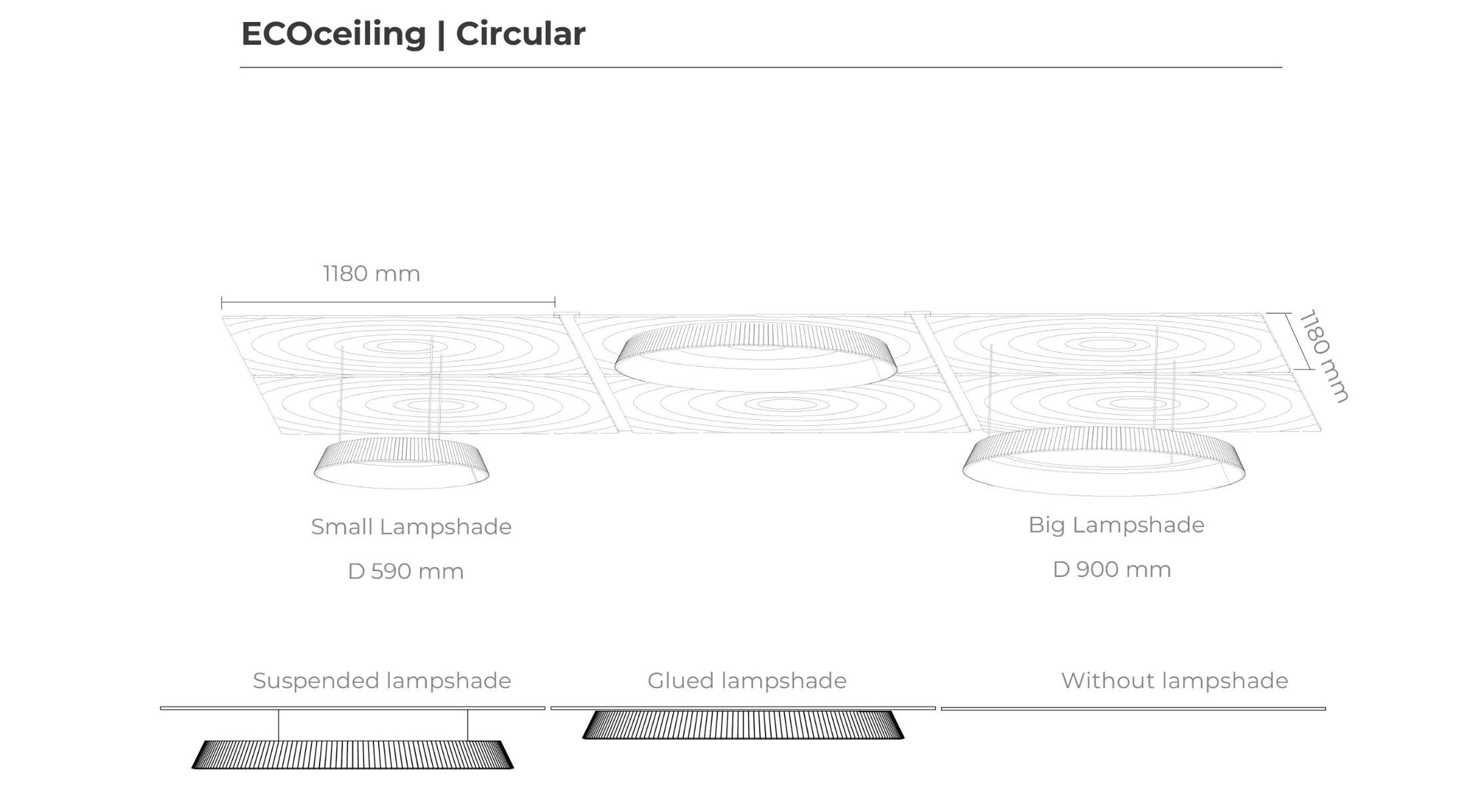 Акустическая панель из полиэфирного волокна ECOcero ECOceiling ARCH-00068076 - Вид №4