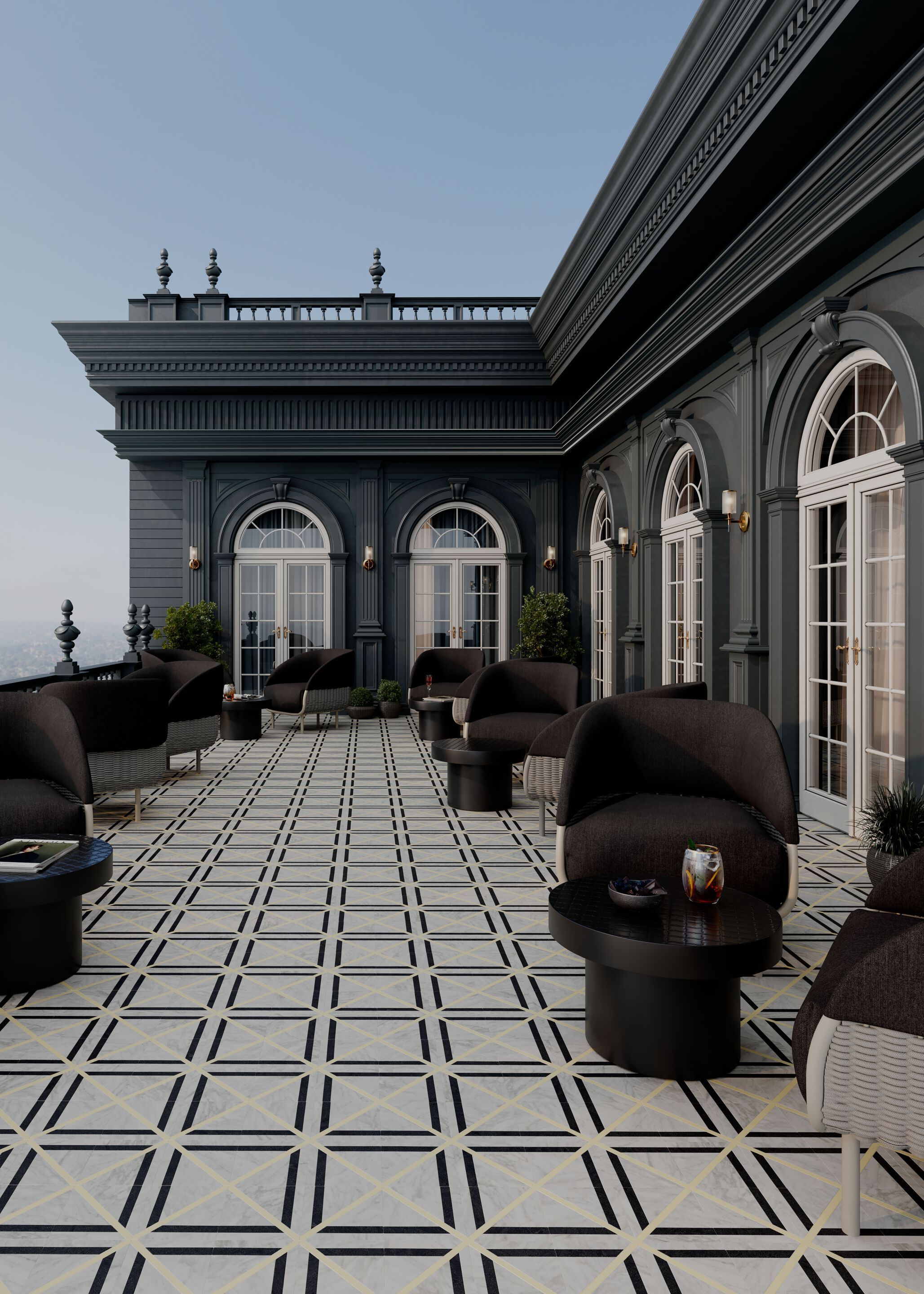 Садовое кресло в Sunbrella® YAAZ Barla ARCH-00002289