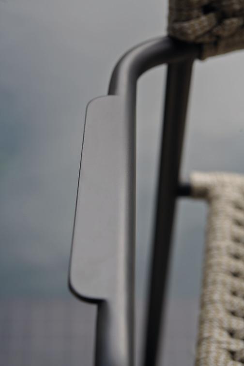 MNST33 1 мест. лава веревка 11мм антрацит Manutti Echo - Вид №4