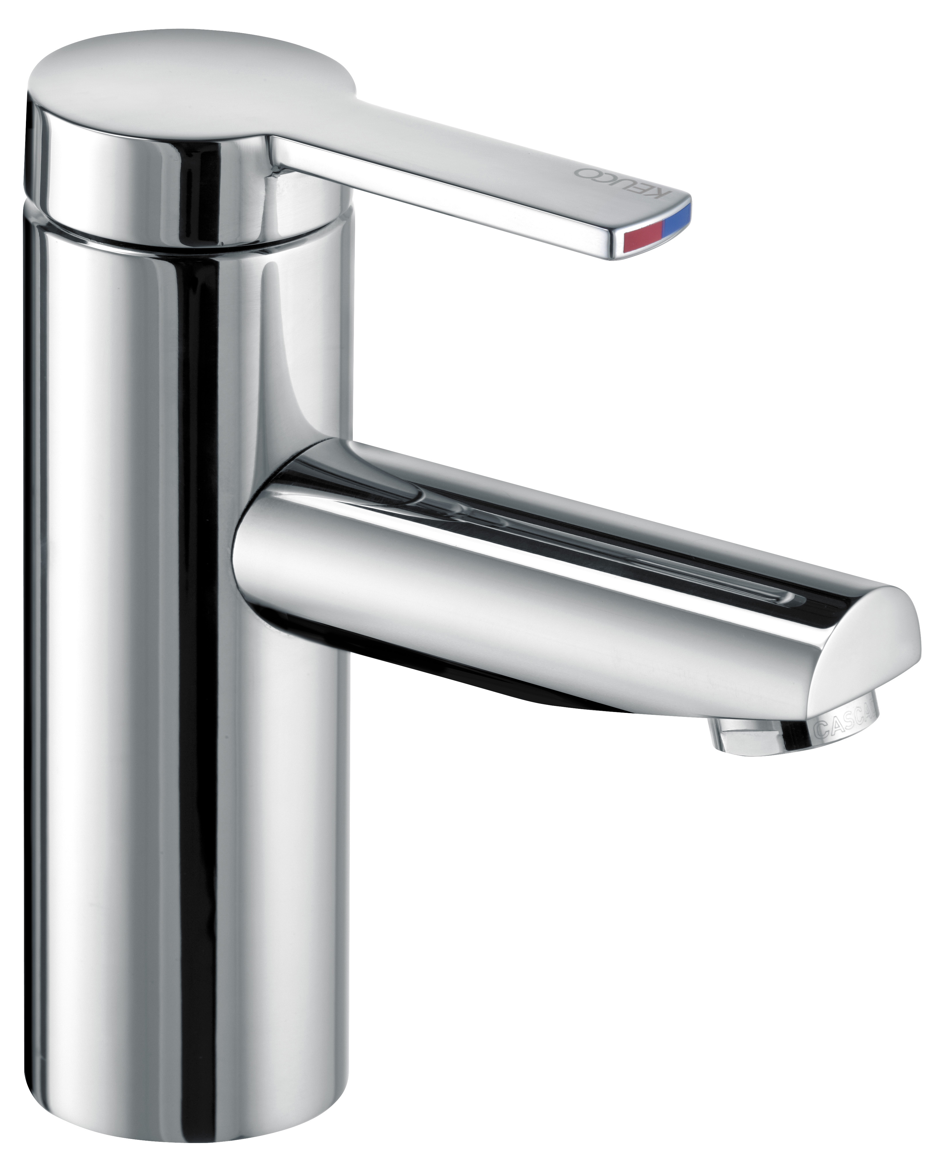 53902170100 Однорычажный смеситель для умывальника 90 KEUCO Plan blue