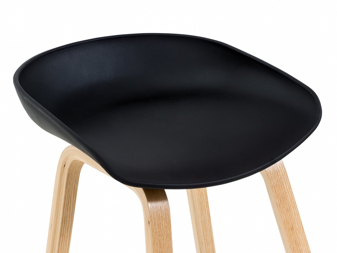 Стул барный черный Paul ОГОГО ОБСТАНОВОЧКА  00-3876625 Черный  - Вид №5