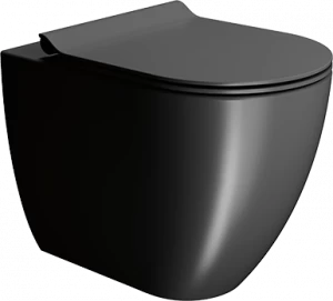 881026 Подвесной унитаз настенный Антрацитовый GSI ceramica  Италия