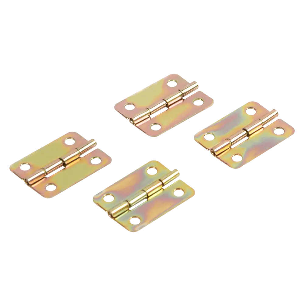 Универсальные карточные петли для мебели 18x24x0.5 мм (комплект 4 шт) 89433748 Santreyd STLM-1584543 - Вид №1