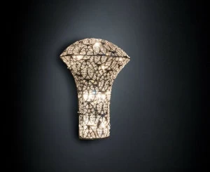 VGnewtrend Настенный светильник из нержавеющей стали с кристаллами  7511767.79/.98