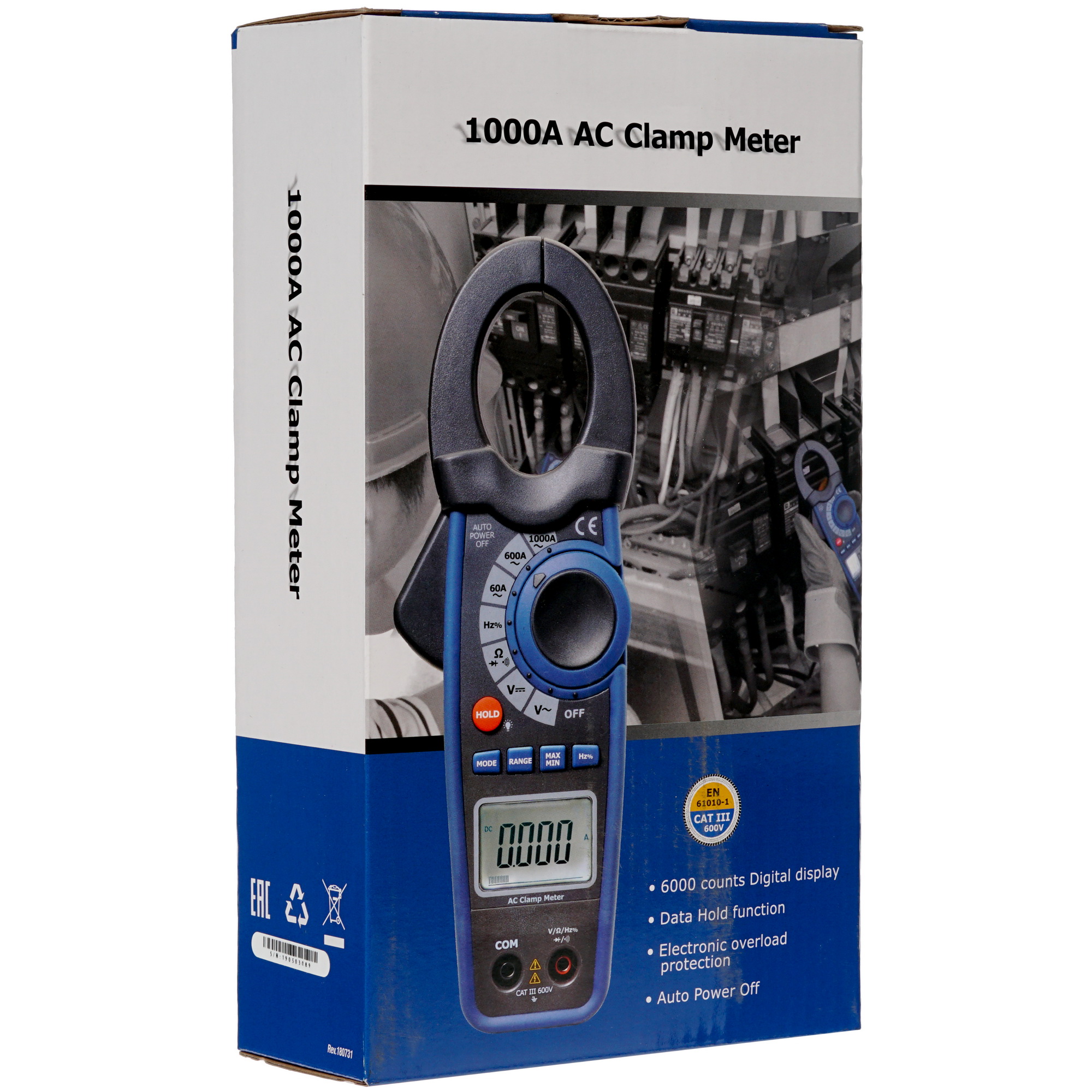 Клещи токоизмерительные CEM DT-3361 1092612 STDN-0025179 - Вид №5