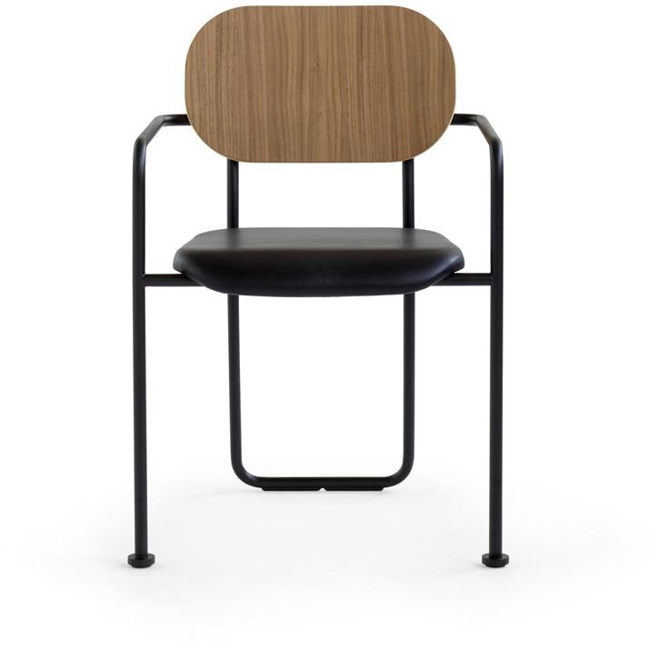 Blå Station Мягкое кожаное кресло с подлокотниками Åhus Bla Station sun-id-1485221 - Вид №4