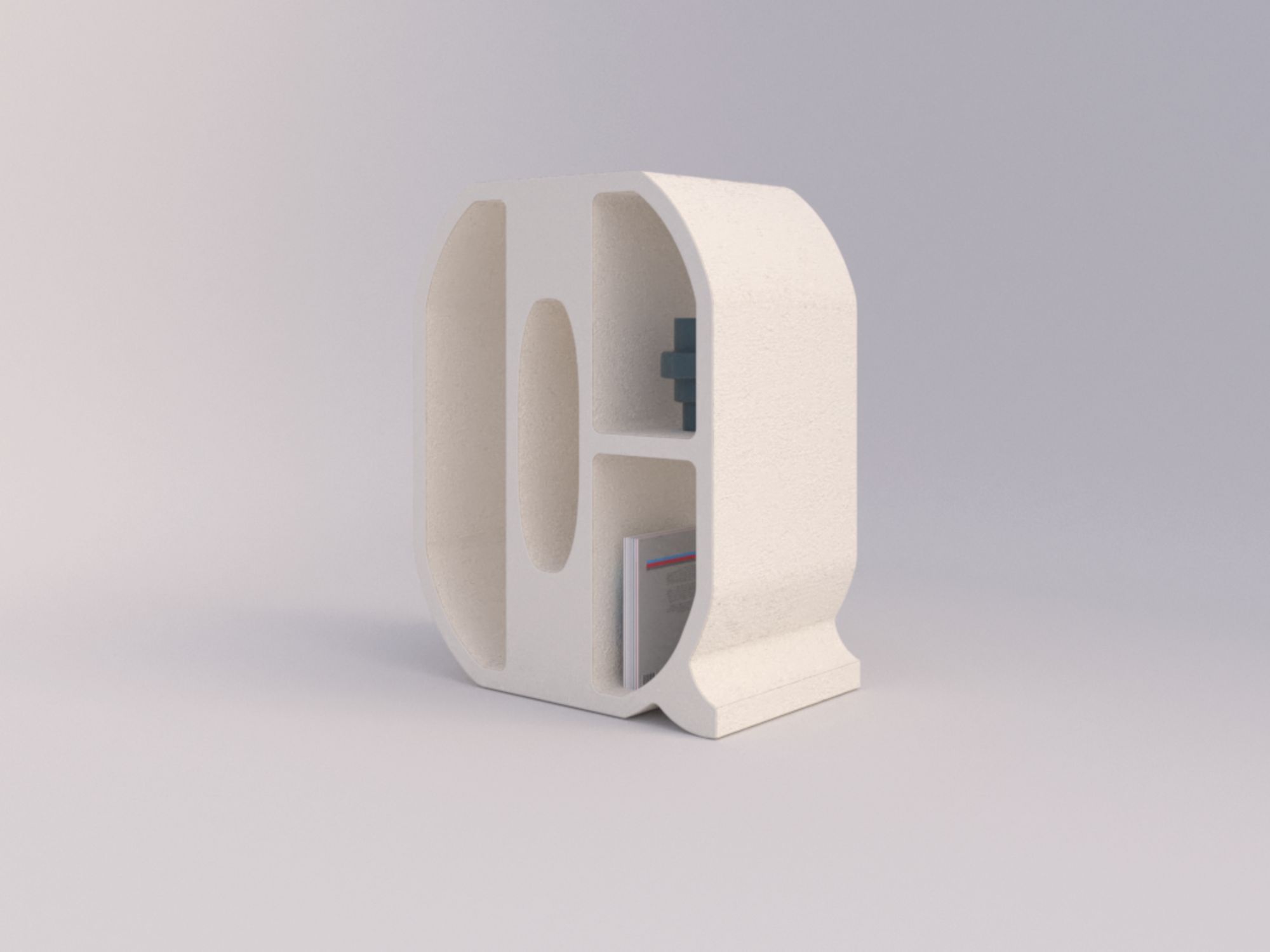 Мебель контейнеры в бетонной конструкции Voltan 555 ARCH-00021949 - Вид №124