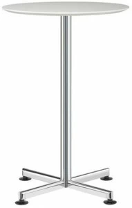 Brunner Круглый стол с регулируемой высотой с основанием 4 звезды Torino