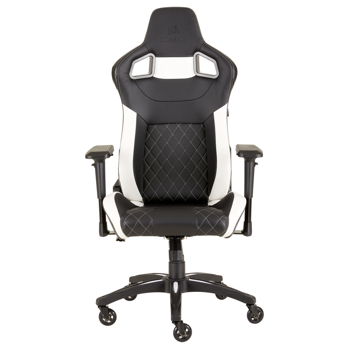 CF-9010012-WW Игровое кресло gaming™ t1 race 2018 gaming chair black/white Corsair Corsair T1 RACE 2018 Santreyd  - Вид №1