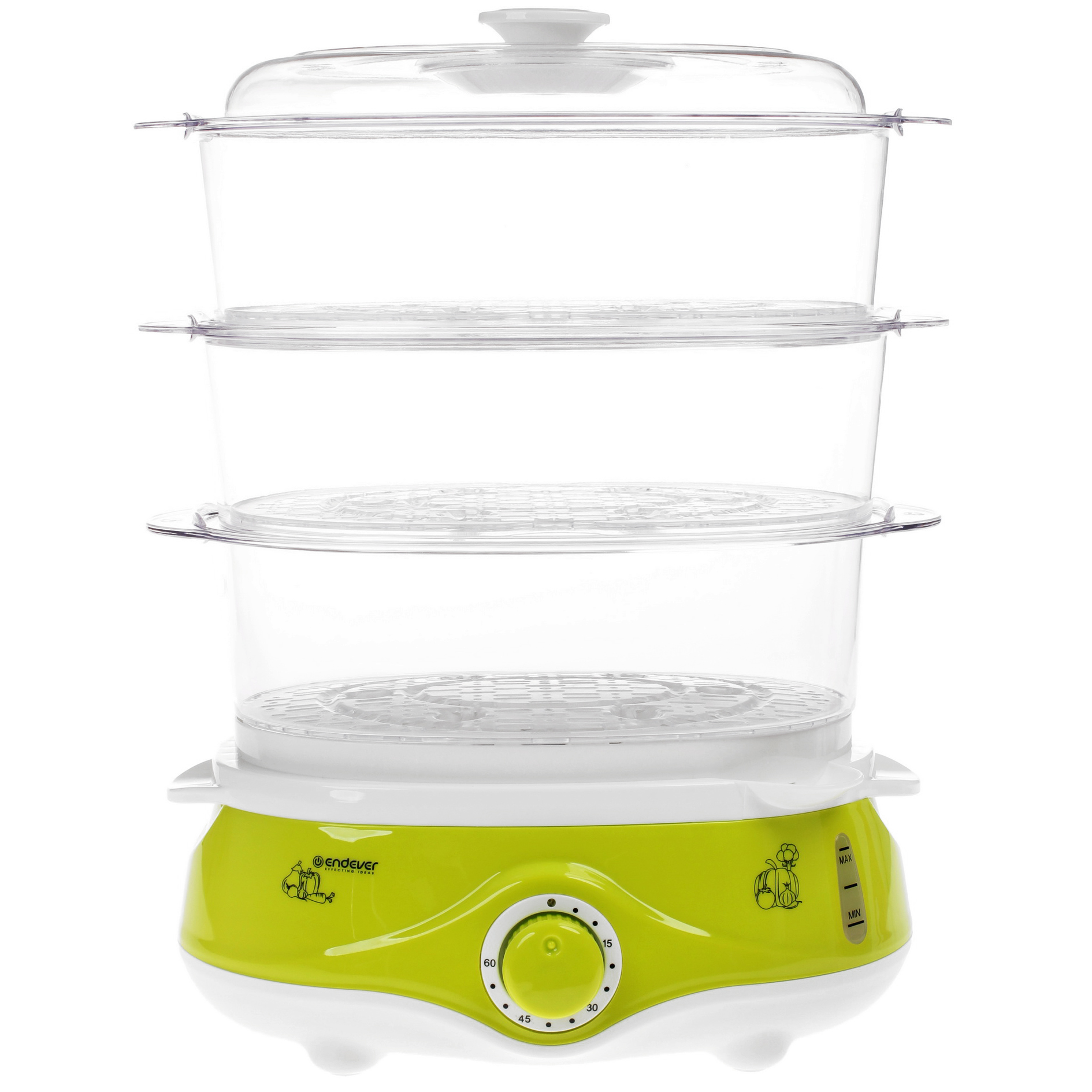 1079096 Пароварка Endever Vita 171 зеленый STDN-0016560 - Вид №1