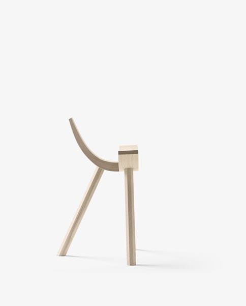 Дубовый табурет ALKI HIRUKI ARCH-00106058 - Вид №1