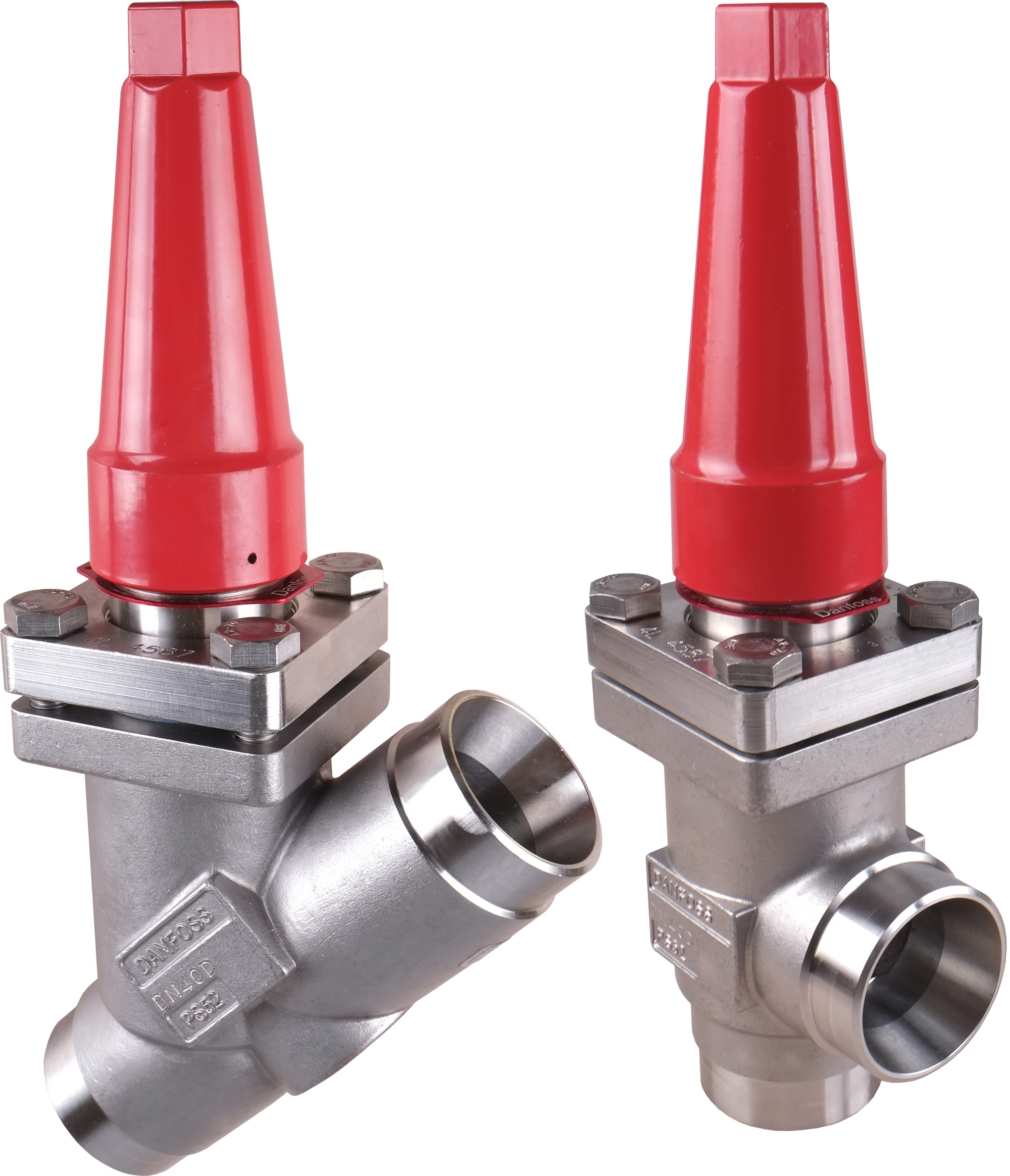 Danfoss SVA-S SS — запорные клапаны со стандартным штоком из нержавеющей стали SVA-S SS 40 D STR H-WHEEL Запорный клап 148B5648  - Вид №3