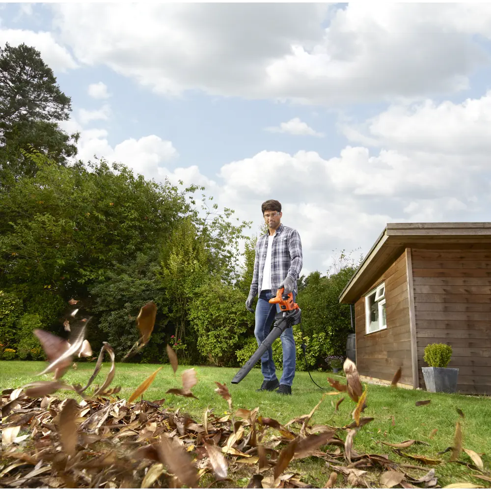 Пылесос-воздуходувка садовый электрический Black&Decker BEBLV290 2900 Вт BLACK + DECKER STLM-2032551 - Вид №8