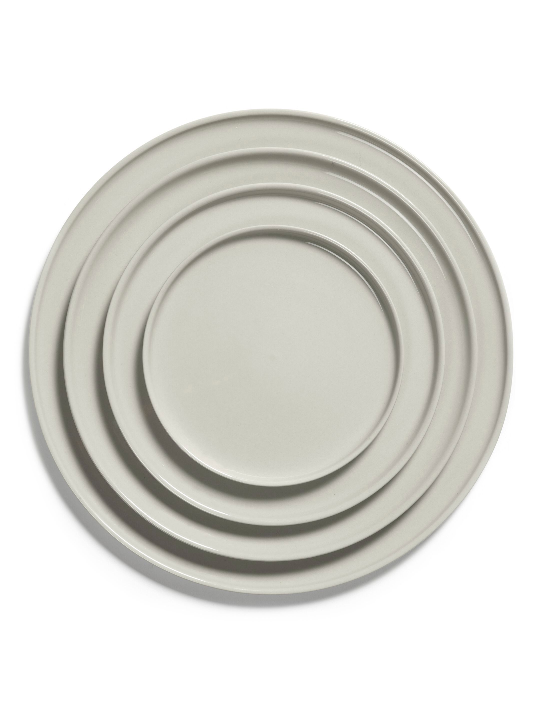 Фарфоровая плоская тарелка Serax ужин ARCH-00103155 - Вид №3