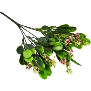 88455036 Искусственное растение Букет ягодника 32x16 см пластик цвет зеленый STLM-0817101