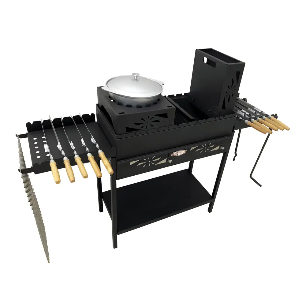 Мангал Firewood Thermos 35x114x165 см STLM-2172487 - Вид №3