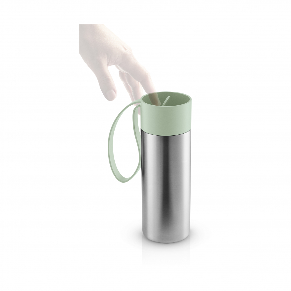 EVA SOLO 567456 Термос To Go, 350 мл, эвкалиптовый Нержавеющая сталь, силикон, пластик  - Вид №1