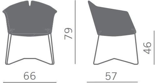 Kastel Санное кресло из кожи Kuad sun-id-1447514 - Вид №1