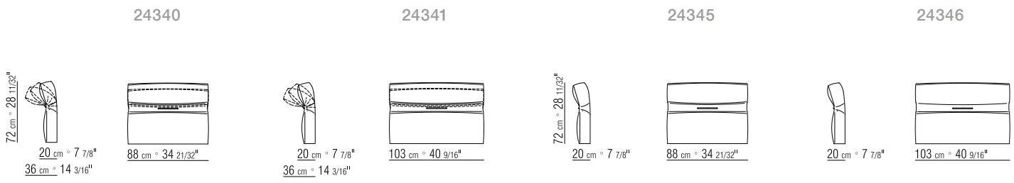 Flexform 3-х местный модульный диван из ткани Newbridge sun-id-1352857 - Вид №5