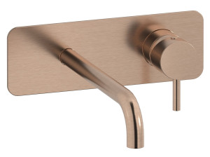 Настенный смеситель для раковины с 2 отверстиями