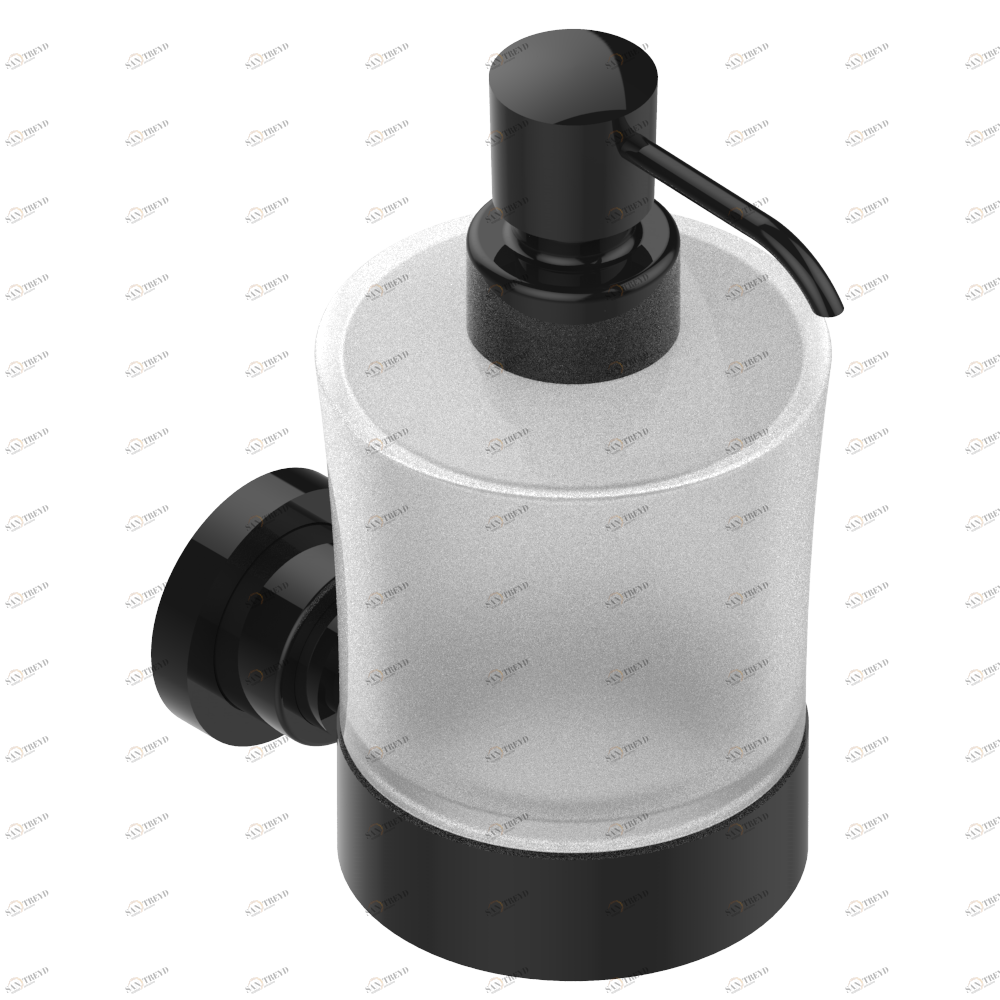 U6J-613 Дозатор для жидкого мыла настенный Thg-paris Beyond crystal с хрусталём цвета "Шампань" Покрытие PVD бронза U6J-613 CAT.F