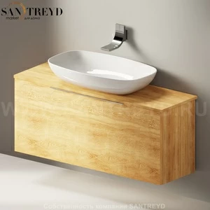 Flaminia BOX Настенная тумба для раковины 120 см с 1 ящиком BX944.WQ