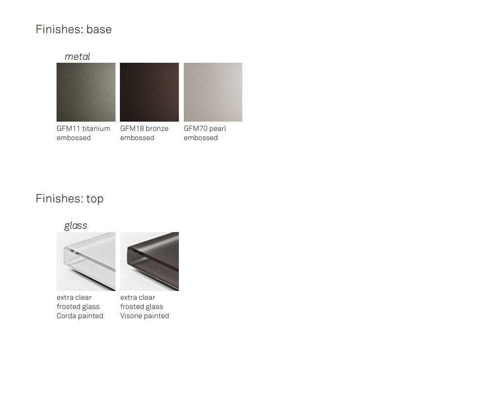 Прямоугольный стол из алюминия и стекла Cattelan italia BOULEVARD ARCH-00037811 - Вид №3