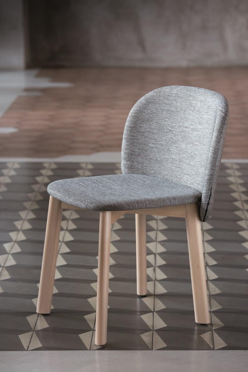 CHAIRS & MORE Стул из мягкой ткани Chips sun-id-1472915 - Вид №4